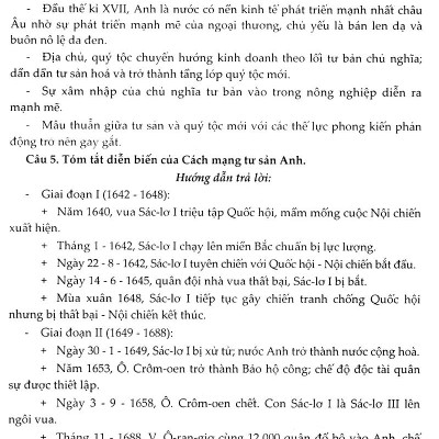Bồi Dưỡng Học Sinh Giỏi Lịch Sử Lớp 8 (Tái Bản)