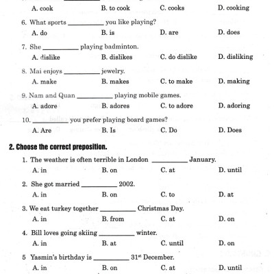 Bài Tập Trắc Nghiệm Tiếng Anh 8 - Có Đáp Án (Bám Sát SGK Cánh Diều) _HA