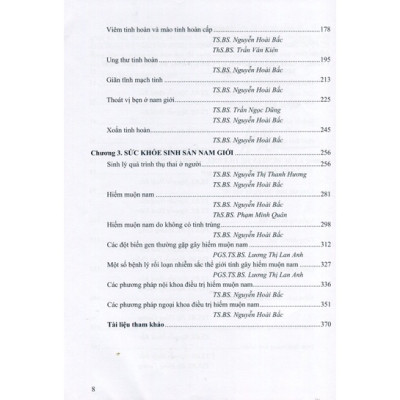 Bệnh học nam học và y học giới tính tập 1