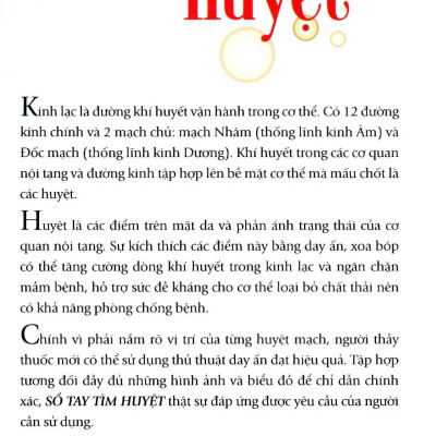 Sổ Tay Tìm Huyệt 2019