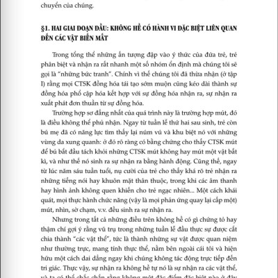 Sự xây dựng cái thực ở trẻ - Jean Piaget - Casa Sunshine