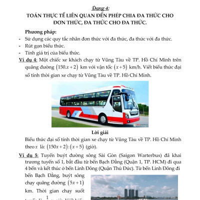 PHƯƠNG PHÁP GIẢI CÁC DẠNG TOÁN THỰC TẾ 8 (Theo chương trình mới)