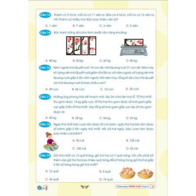 Chinh Phục Nâng Cao Toán Lớp 3 - Cánh Diều - Cả năm ( 1 Cuốn )  - Bản Quyền