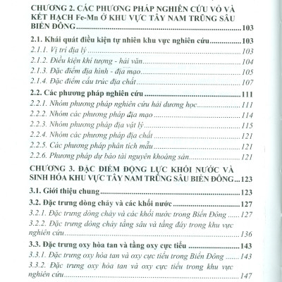 Các Tiền Đề Và Dấu Hiệu Tìm Kiếm Vỏ Và Kết Hạch Fe-Mn Khu Vực Tây Nam Trũng Sâu Biển Đông (Bộ Sách Chuyên Khảo Biển Và Công Nghệ Biển) (Bìa Cứng) 