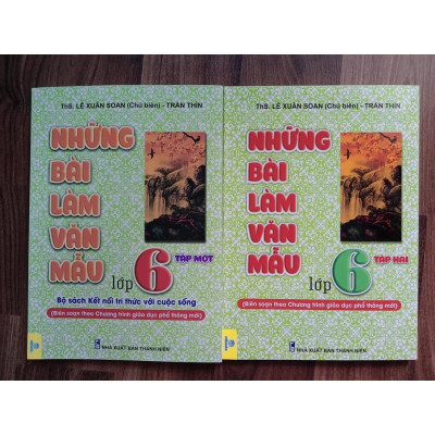 Sách - Những Bài Làm Văn Mẫu 6 - Tập 1 ( Kết Nối )