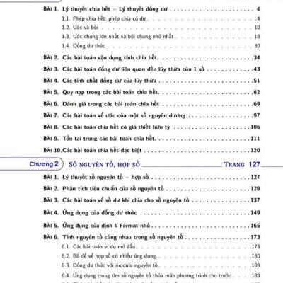 Một số chủ đề Số Học hướng tới kì thi HSG & chuyên toán - NTbooks 