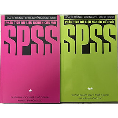 Sách - Combo Phân tích dữ liệu nghiên cứu với SPSS (2 tập)