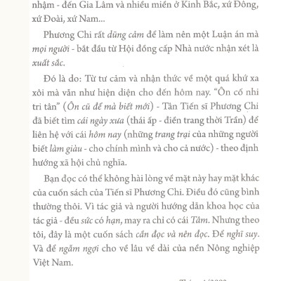 Thái Ấp - Điền Trang Thời Trần (Thế kỷ XIII - XIV)