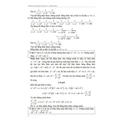 Sách - Những kỹ năng giải toán đặc sắc bất đẳng thức