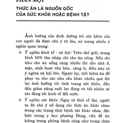 Thức Ăn Phòng Và Trị Bệnh