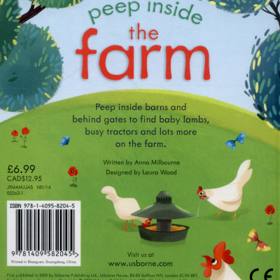 Sách tương tác tiếng Anh -  Peep Inside : The Farm