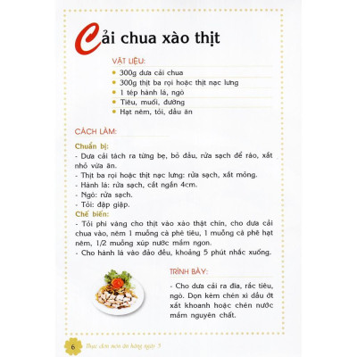Sách - Thực Đơn Món Ăn Hàng Ngày Triệu Thị Chơi - Tập 3 - Việt Thư