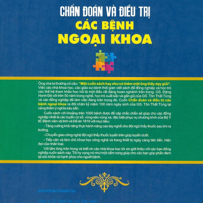 Chẩn Đoán Và ĐT Các Bệnh Ngoại Khoa