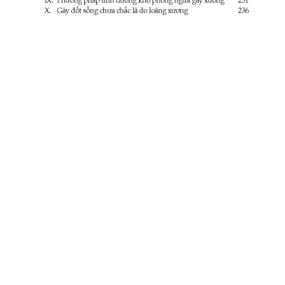 Phòng Ngừa Bệnh Loãng Xương Và Gãy Xương