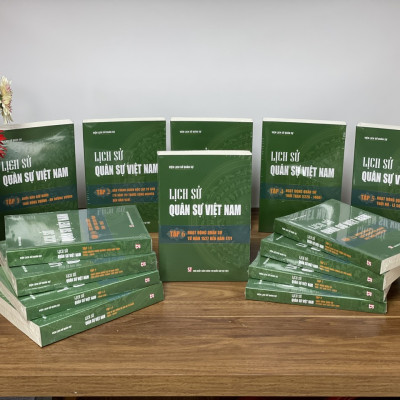 Bộ sách LỊCH SỬ QUÂN SỰ VIỆT NAM (14 tập) – Viện Lịch sử Quân sự Việt Nam, Bộ Quốc phòng - NXB CTQGST