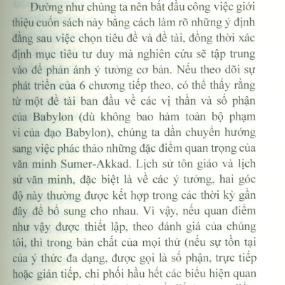 Các Vị Thần Và Số Phận Của Babylon 