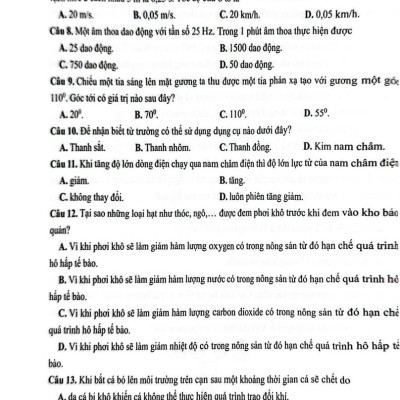 Sách 37 đề thi học sinh giỏi khoa học tư nhiên 7 ( dùng chung cho các bộ sgk hiện hành) opa