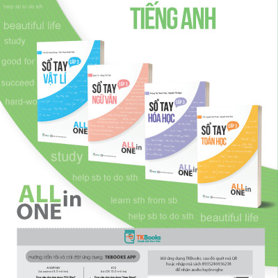 Sách Sổ Tay Tiếng Anh Cấp 3 – All In One - BẢN QUYỀN
