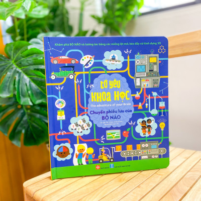 Sách Tương Tác Thông Minh Lật Mở Khám Phá 3D - Tớ Yêu Khoa Học - Đinh Tị Books