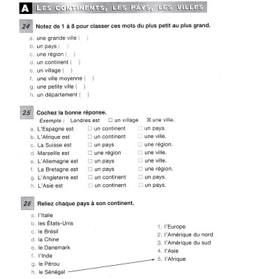 450 Nouveaux Exercices - Vocabulaire Niveau débutant