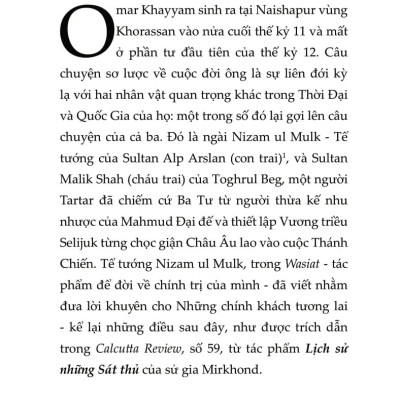 Đến Như Nước Chảy, Đi Tựa Gió Phiêu - Thơ Rubáiyát - Omar Khayyám; Hà Thuỷ Nguyên dịch