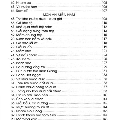 Món Ăn Ba Miền