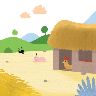 Sách - Gà Trống Clêrô Và Thánh Phêrô - Truyện Tranh Kinh Thánh Song Ngữ Việt Anh - Bayard Việt Nam