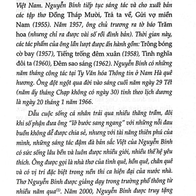 Văn Học Trong Nhà Trường: Thơ Nguyễn Bính