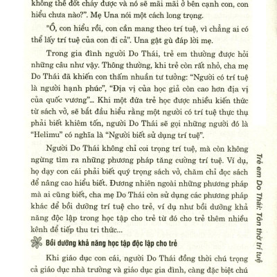 Phương Pháp Giáo Dục Con Của Người Do Thái