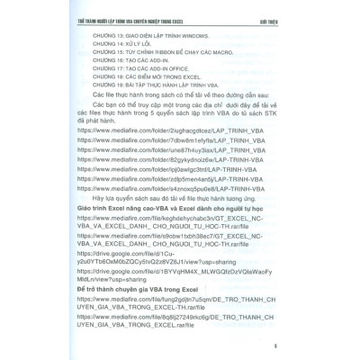 Trở Thành Người Lập Trình VBA Chuyên Nghiệp Trong Excel  (stk)
