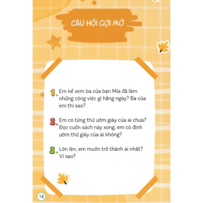 Chuyện cha con - Ướm giày