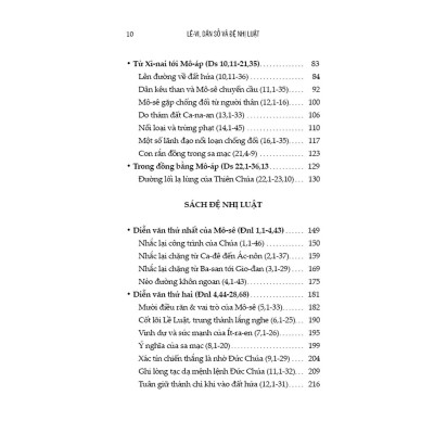 Sách - Lê-Vi, Dân Số Và Đệ Nhị Luật - Nẻo Đường Xuyên Qua Sa Mạc - Bayard Việt Nam