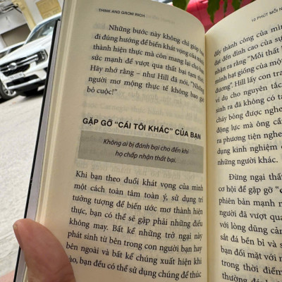 (Bìa cứng) THINK AND GROW RICH - 10 PHÚT MỖI NGÀY NGHĨ GIÀU LÀM GIÀU – Napoleon Hill - Nguyễn Ngọc Anh dịch – Thái Hà Books – NXB Công Thương