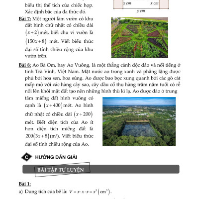 PHƯƠNG PHÁP GIẢI CÁC DẠNG TOÁN THỰC TẾ 8 (Theo chương trình mới)