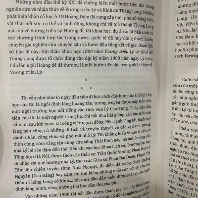 VƯƠNG TRIỀU LÝ (1009-1226) – ẤN BẢN BÌA CỨNG - NHÀ XUẤT BẢN HÀ NỘI -