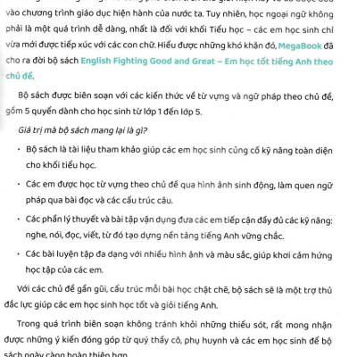 English Fighting Good And Great - Em Học Tốt Tiếng Anh Theo Chủ Đề 5