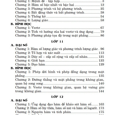 Sổ Tay Toán Cấp 3