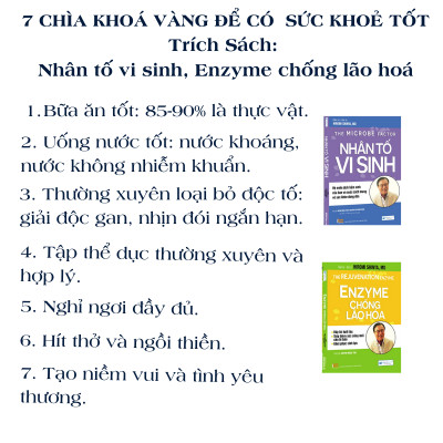 (Tái bản) Sách Nhân Tố Vi Sinh 
