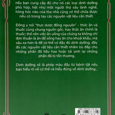 Dinh Dưỡng Học Bị Thất Truyền - Dinh Dưỡng Đẩy Lùi Bệnh Tật