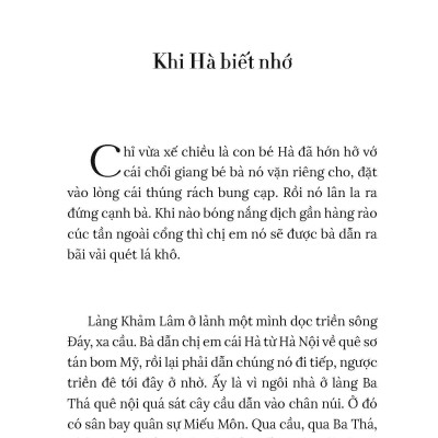 Sông còn chưa cạn (Dành cho lứa tuổi 13+)