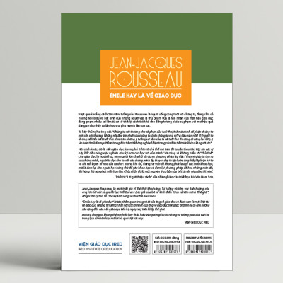 Emile Hay Là Về Giáo Dục (Émile, ou De l’éducation) - Jean-Jacques Rousseau - IRED Books