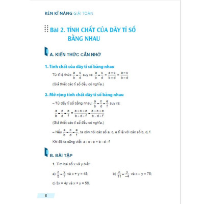 Rèn Kĩ Năng Giải Toán Lớp 7 Tập 2 - (Theo Chương Trình Giáo Dục Phổ Thông Mới) - Bản Quyền