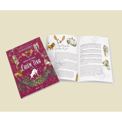 Sách Tô Màu Chiêm Tinh - Tô Màu Theo Cách Của Bạn Để Khai Mở Trực Giác Diệu Kỳ