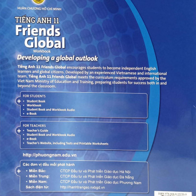 Tiếng Anh 11 Friends Global - Workbook (2023)