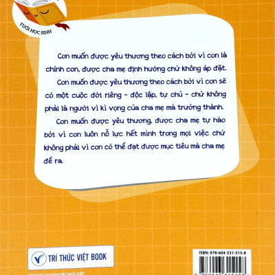 Thấu Hiểu Tâm Lý Tuổi Học Sinh - Hãy Yêu Con Theo Cách Khác Được Không?