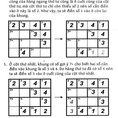 Trò Chơi Ô Chữ Số Thông Minh Kenken - Dành Cho Người Bắt Đầu (Tập 4)