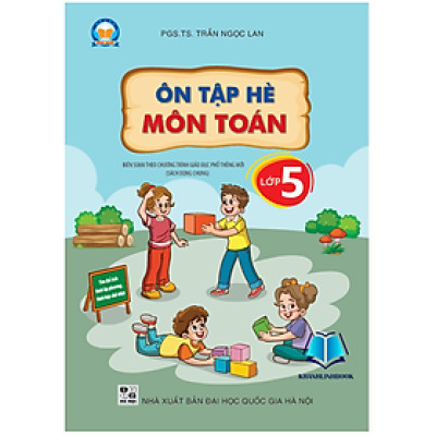 Sách - Ôn tập hè môn Toán lớp 5 ( Sách dùng chung )