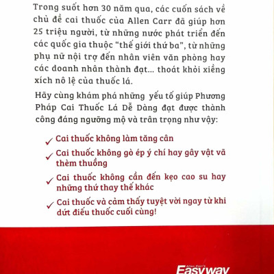 Cai Thuốc Lá Dễ Dàng Cùng Allen Carr