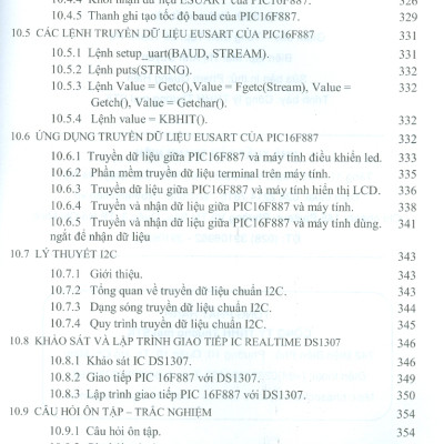 Lập Trình Với Vi Điều Khiển PIC (Lý Thuyết - Thực Hành) (Tài liệu dùng cho các trường Đại học, Cao đẳng chuyên ngành Điện - Điện tử - Cơ điện tử - Viễn thông - Tự động điều khiển - Kỹ thuật máy tính)