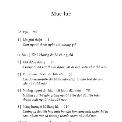 Câu Chuyện Cơ Thể Con Người: Tiến Hóa, Sức Khỏe Và Bệnh Tật